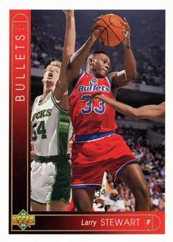 1993-94 Upper Deck Larry Stewart Variant #84 card image