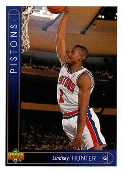 1993-94 Upper Deck Lindsey Hunter Variant #338 card image