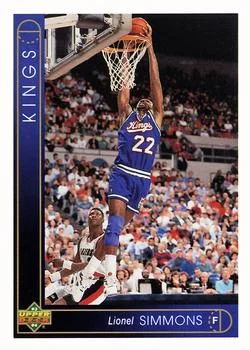 1993-94 Upper Deck Lionel Simmons Variant #99 card image
