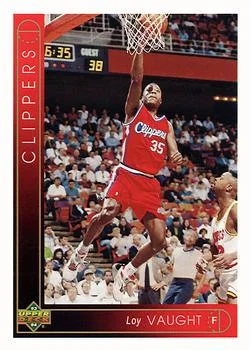 1993-94 Upper Deck Loy Vaught Variant #111 card image