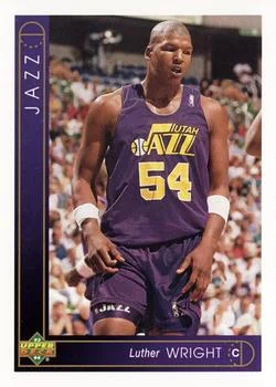 1993-94 Upper Deck Luther Wright Variant #156 card image