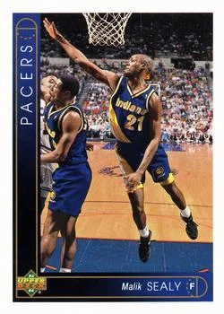 1993-94 Upper Deck Malik Sealy Variant #128 card image