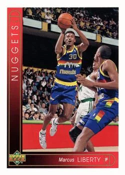 1993-94 Upper Deck Marcus Liberty Variant #81 card image