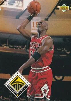 1993-94 Upper Deck Michael Jordan BT Variant #438 card image