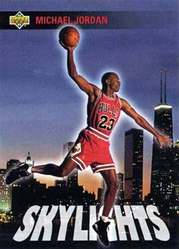 1993-94 Upper Deck Michael Jordan SKL Variant #466 card image
