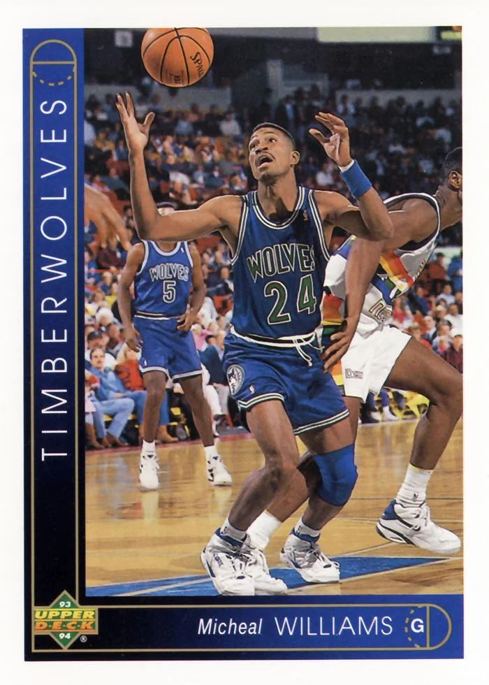 1993-94 Upper Deck Micheal Williams Variant #268 card image