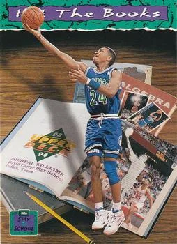 1993-94 Upper Deck Micheal Williams SIS Variant #481 card image
