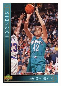 1993-94 Upper Deck Mike Gminski Variant #109 card image