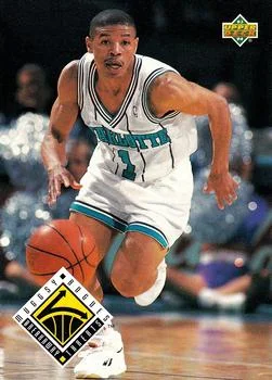 1993-94 Upper Deck Muggsy Bogues BT Variant #437 card image