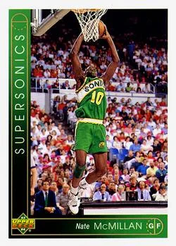 1993-94 Upper Deck Nate McMillan Variant #293 card image