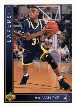 1993-94 Upper Deck Nick Van Exel Variant #162 card image