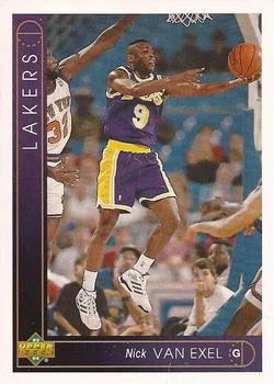1993-94 Upper Deck Nick Van Exel Variant #373 card image