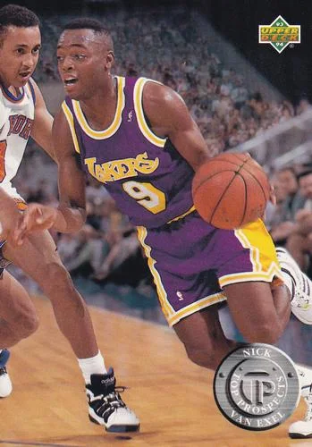 1993-94 Upper Deck Nick Van Exel TP Jumbos 3x5 #497 card image