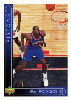 1993-94 Upper Deck Olden Polynice Variant #54 card image