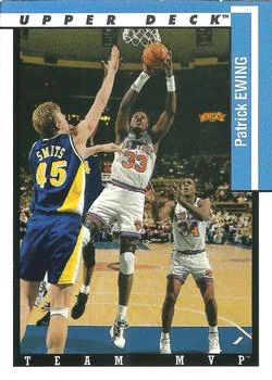 1993-94 Upper Deck Patrick Ewing Team MVP #TM18 card image