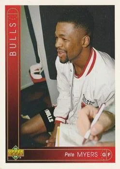 1993-94 Upper Deck Pete Myers Variant #378 card image