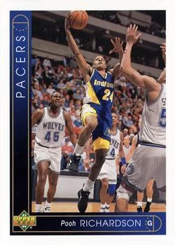 1993-94 Upper Deck Pooh Richardson Variant #260 card image