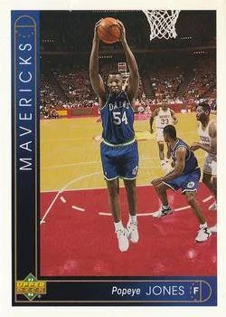 1993-94 Upper Deck Popeye Jones Variant #420 card image