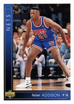 1993-94 Upper Deck Rafael Addison Variant #93 card image