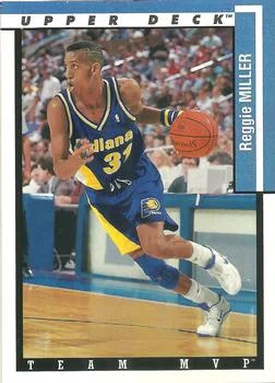 1993-94 Upper Deck Reggie Miller Team MVP #TM11 card image