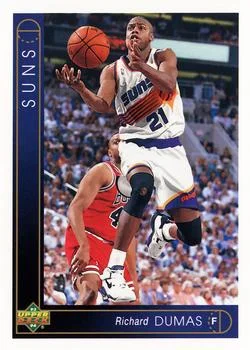 1993-94 Upper Deck Richard Dumas Variant #58 card image