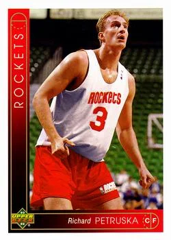 1993-94 Upper Deck Richard Petruska Variant #366 card image