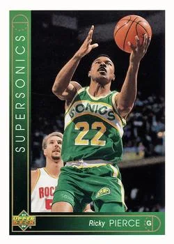 1993-94 Upper Deck Ricky Pierce Variant #76 card image