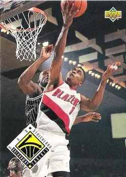 1993-94 Upper Deck Rod Strickland BT Variant #455 card image