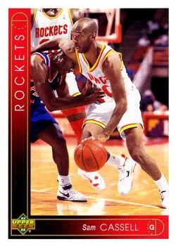 1993-94 Upper Deck Sam Cassell Variant #322 card image