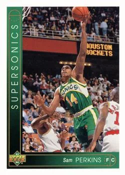 1993-94 Upper Deck Sam Perkins Variant #89 card image