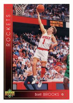 1993-94 Upper Deck Scott Brooks Variant #131 card image