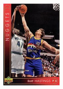 1993-94 Upper Deck Scott Hastings Variant #88 card image
