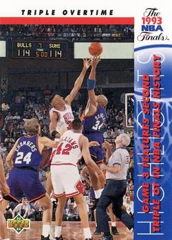 1993-94 Upper Deck Scottie Pippen / Charles Barkley FINTriple Overtime Variant #205 card image
