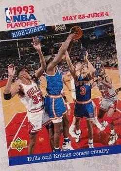 1993-94 Upper Deck Scottie Pippen / John Starks / Darrell Walker Variant #196 card image