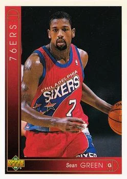 1993-94 Upper Deck Sean Green Variant #380 card image