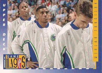 1993-94 Upper Deck Sean Rooks / Jim Jackson / Tim Legler GI Variant #460 card image