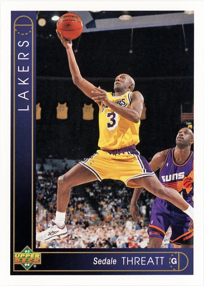 1993-94 Upper Deck Sedale Threatt Variant #67 card image