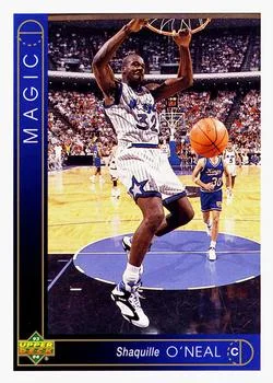 1993-94 Upper Deck Shaquille O'Neal Variant #300 card image