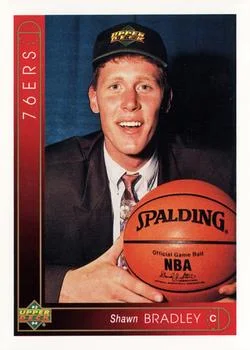 1993-94 Upper Deck Shawn Bradley Variant #163 card image