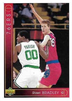 1993-94 Upper Deck Shawn Bradley Variant #345 card image