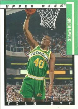 1993-94 Upper Deck Shawn Kemp Team MVP #TM25 card image