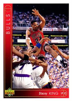 1993-94 Upper Deck Stacey King Variant #329 card image