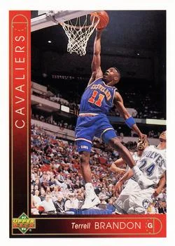 1993-94 Upper Deck Terrell Brandon Variant #22 card image