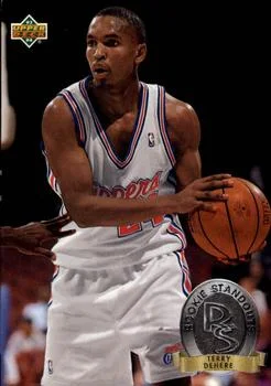 1993-94 Upper Deck Terry Dehere Rookie Standouts #RS4 card image