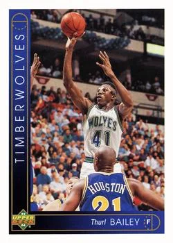 1993-94 Upper Deck Thurl Bailey Variant #75 card image
