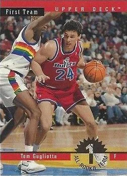1993-94 Upper Deck Tom Gugliotta All-Rookie Team #AR4 card image