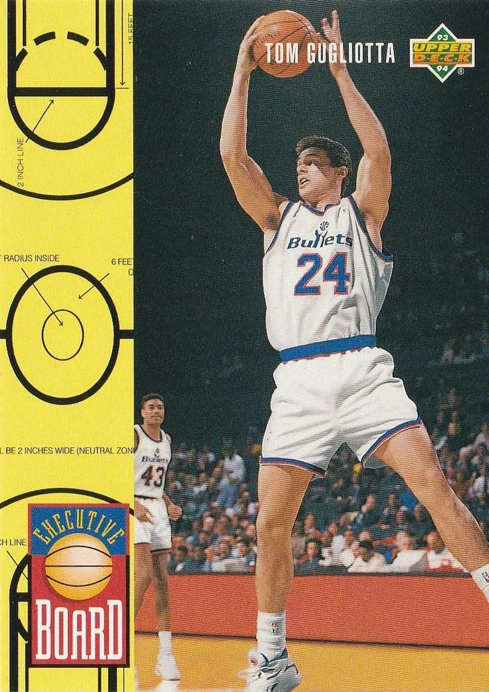 1993-94 Upper Deck Tom Gugliotta EB Variant #423 card image