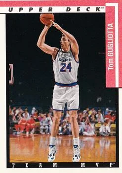1993-94 Upper Deck Tom Gugliotta Team MVP #TM27 card image