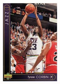 1993-94 Upper Deck Tyrone Corbin Variant #94 card image
