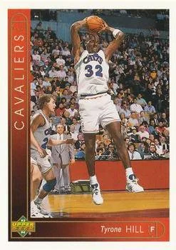 1993-94 Upper Deck Tyrone Hill Variant #401 card image